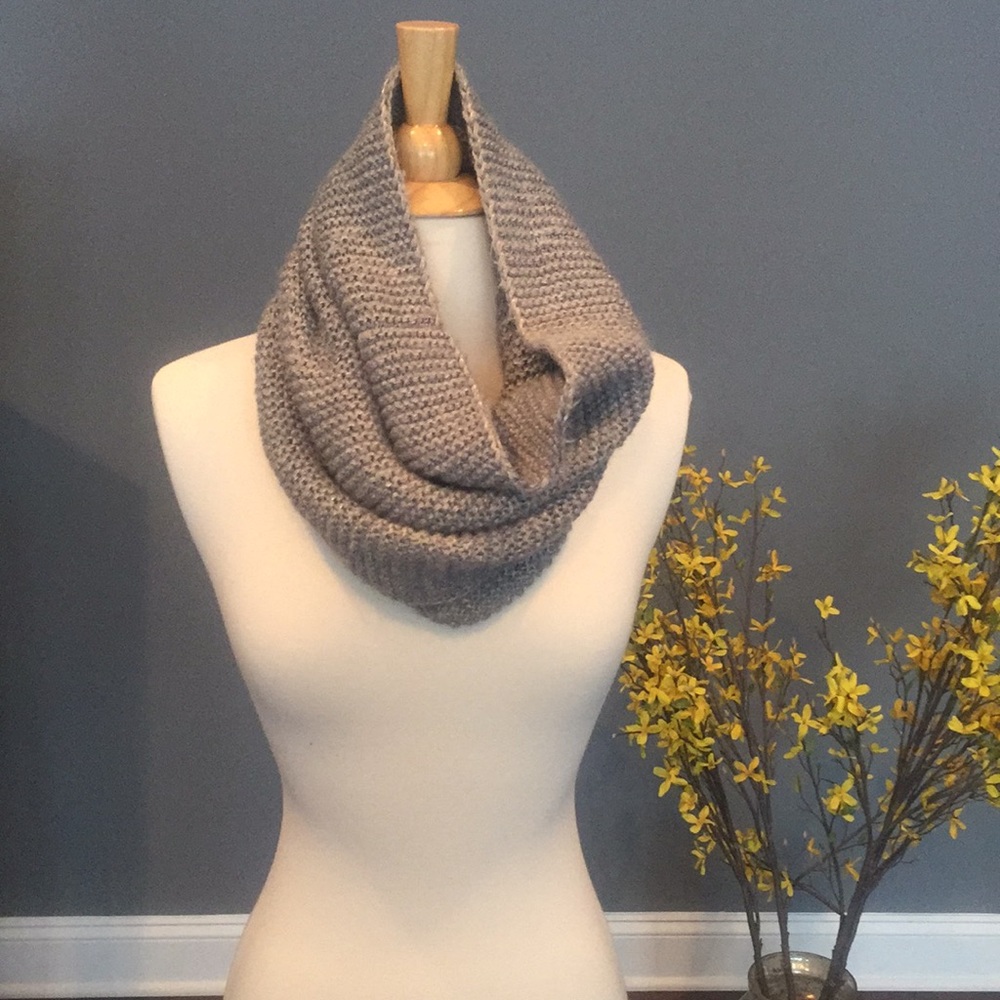 Grey Infinity Scarf